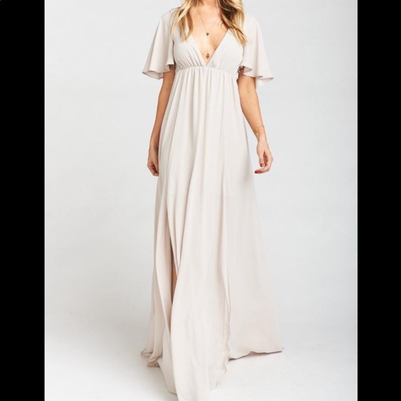 Show Me Your MuMu Dresses & Skirts - Show Me Your Mumu Faye Flutter Maxi Dress NWT
